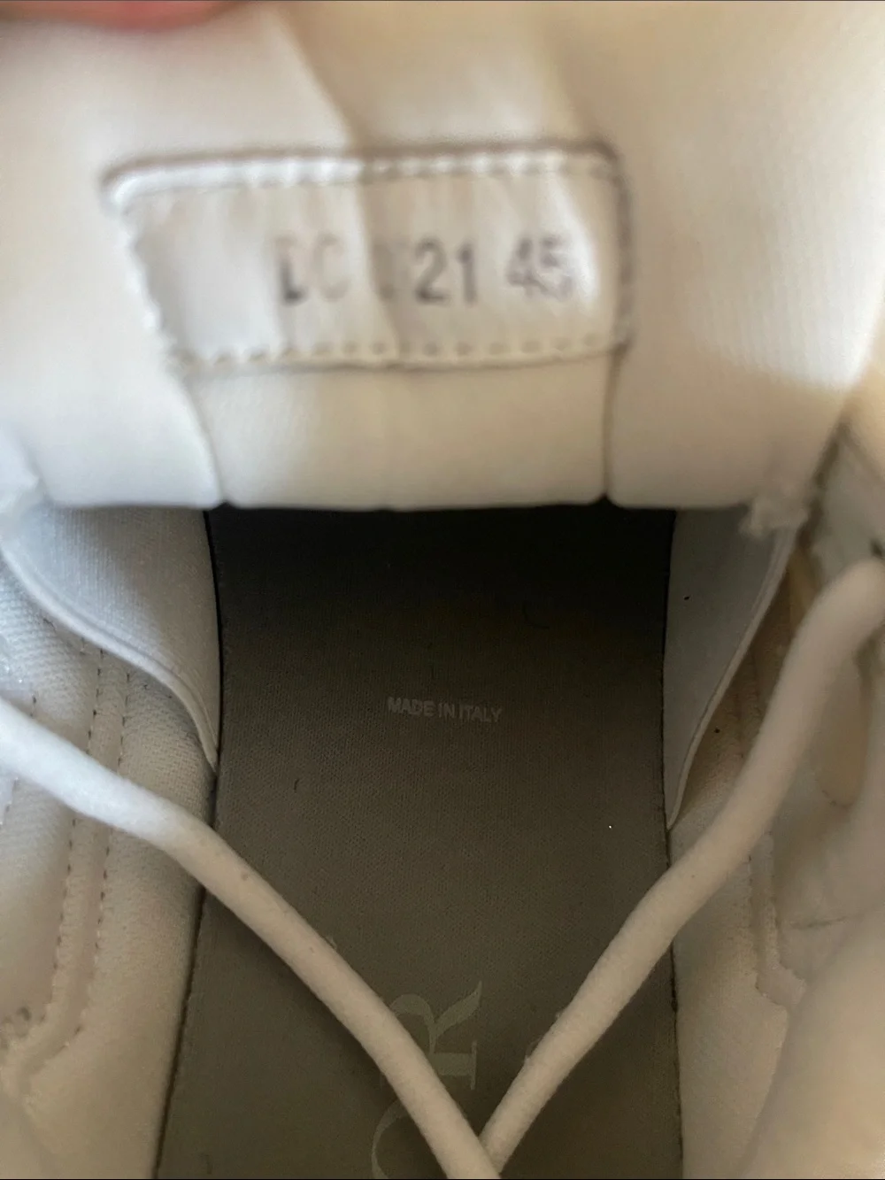 Dior B30 Men's White and Gray Athletic Sneakers